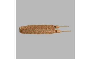 Tie back cord basketwork with 2 colours length 80 cm