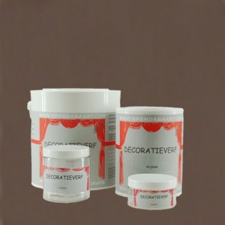 DECORATION PAINT UMBER BROWN