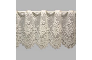 valletje van Jacquard met bloem motief 43  - 90 cm hoog