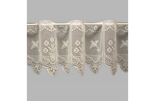 valletje van Jacquard met poes en vogelkooi 30 - 60 en 90 cm hoog