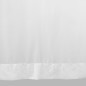 Sheer fabric white with point claire different heights