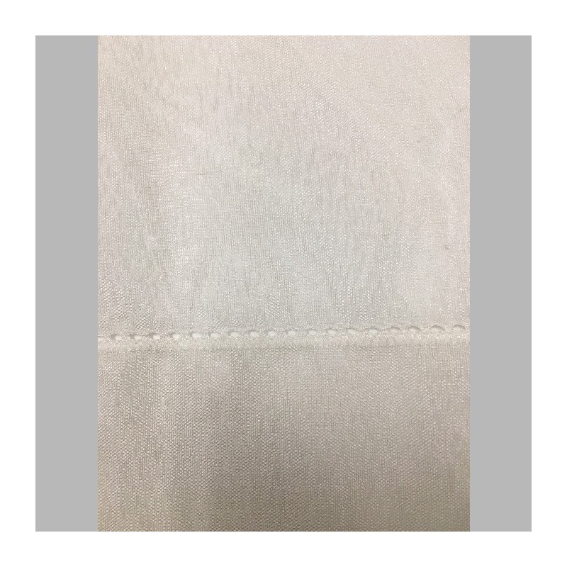 Sheer fabric ecru gloss with point claire height 220 cm Sheer fabric ecru gloss with point claire height 220 cm
