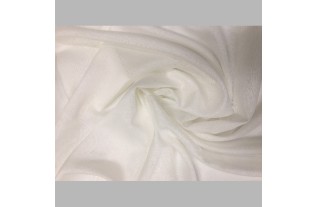 Sheer fabric ecru gloss with point claire height 220 cm