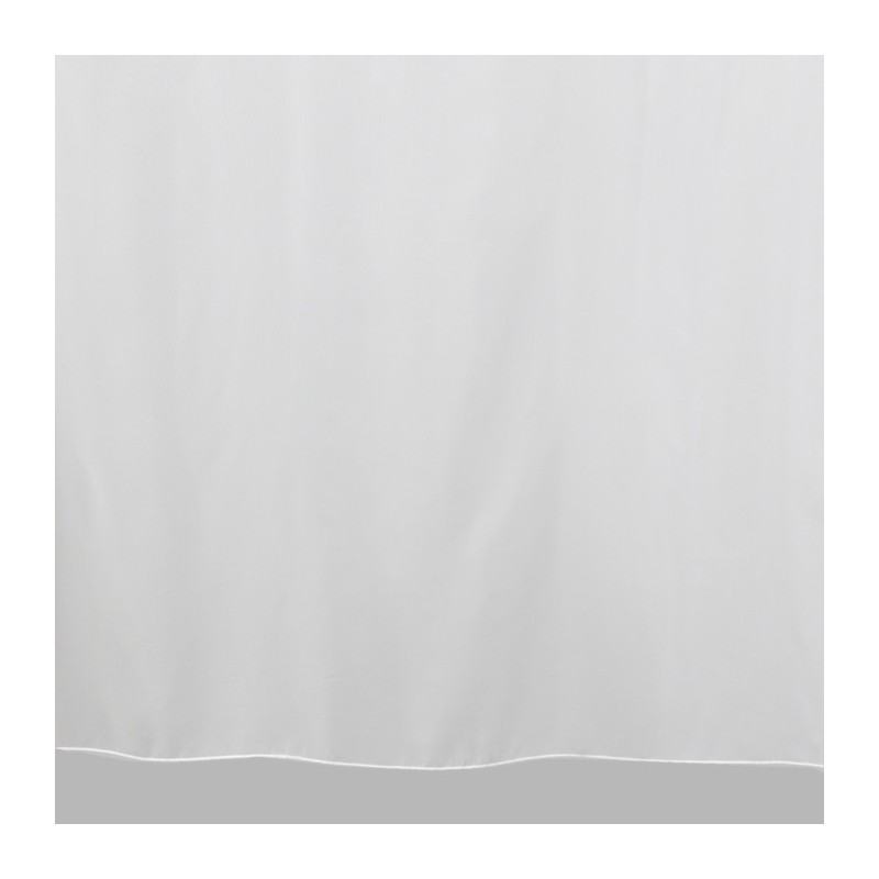 Vitrage van ecru voile met loodveter hoogte 230 cm