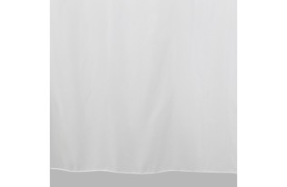 Vitrage van ecru voile met loodveter hoogte 230 cm