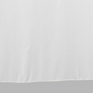 Vitrage ecru voile linnen look hoogte 160 cm