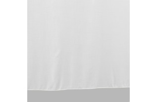 Sheer fabric ecru linen look height 160 cm