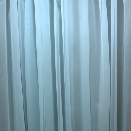 Voilage coleur bleu largeur 300 cm