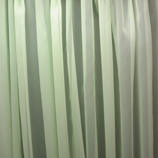 Sheer fabric light green width 300 cm