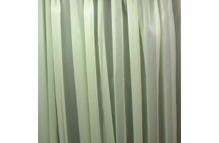 Voilage coleur verte clair largeur 300 cm