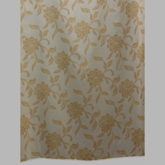 Vitrage voile met romantische bloem hoogte 270 cm