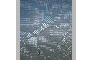 Lineafix statische raamfolie design gravel zilver breedte 46 cm