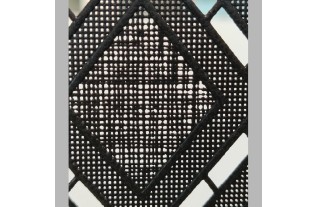 Lineafix Window Static Privacy Film design rhombus Cornwall Black width 46 cm