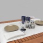 Chemin de table Trendy ivoire 45 x 135 cm