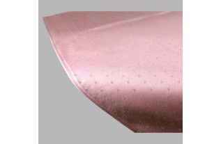 Vintage Tafelkleed roze satin 100 x 100 cm