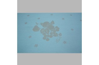 tafel nap peyote green ornament en fruit 50 x 70 cm