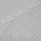 Nappe avec Bordure en Dentelle Élégante – 85 x 100 cm, Fabriquée à la Main dans Notre Atelier