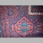 tablecloth wool color bordeaux red 150 x 215 cm