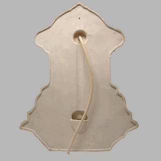 Nostalgie de fontaine de mur matériau polyester 92 x 72 cm