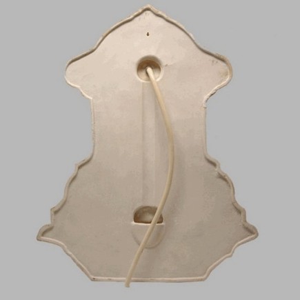 Nostalgie de fontaine de mur matériau polyester 92 x 72 cm