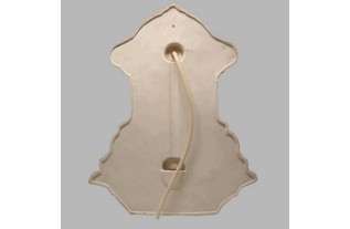 Nostalgie de fontaine de mur matériau polyester 92 x 72 cm