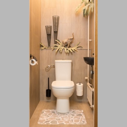 Toiletmat stenen  65 x 50 cm