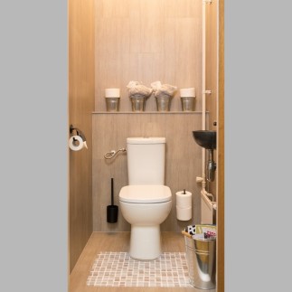 Tapis de toilette bloquer 65 x 50 cm