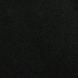 Black doormat with rubber backing 81 x 130 cm