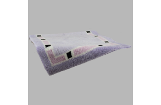 Shower curtain and bath mat