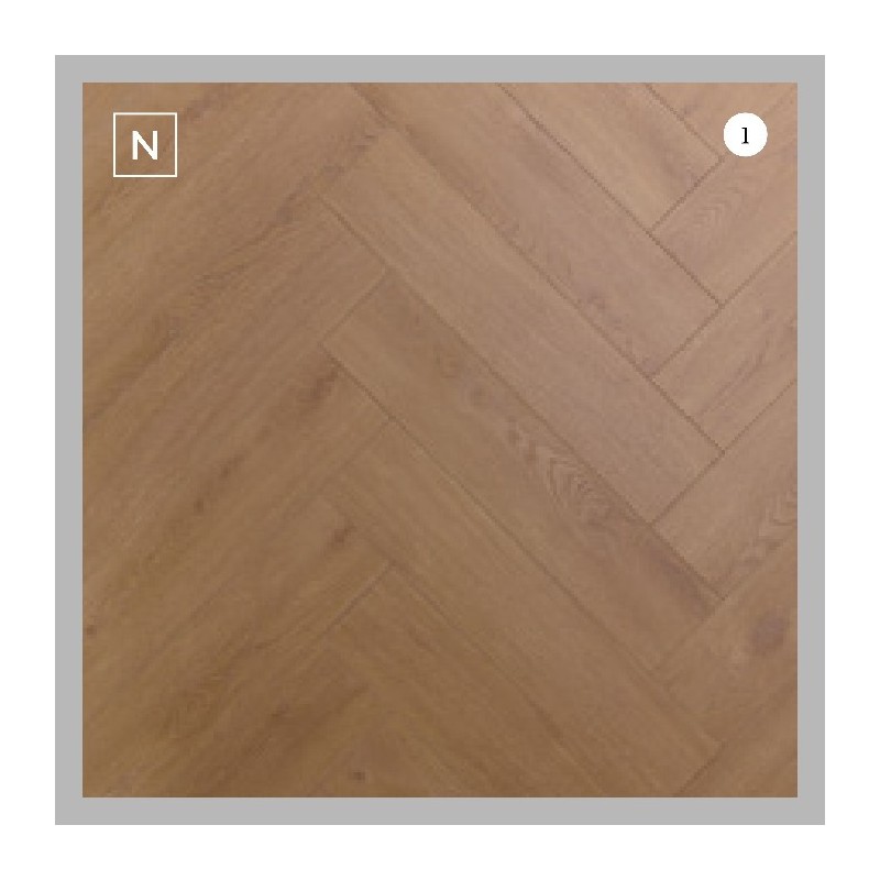 AlsaFloor Elegant herringbone 511 kraft