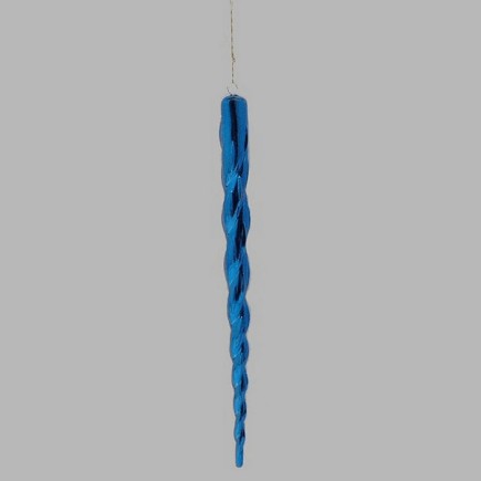Christmas Icicle color blue length 30 cm