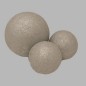 Silver Christmas balls set 1 x 11 cm 2 x 8 cm