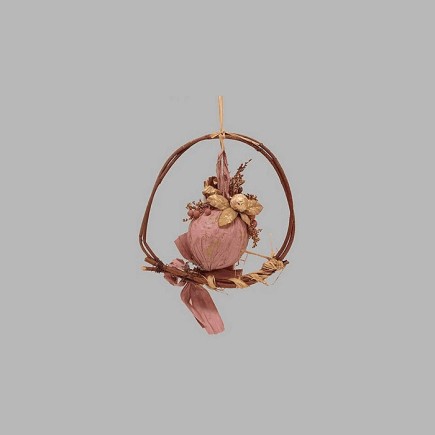Guirlande de Noël rose Boule de Noël à  la guirlande 30 cm