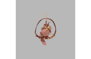 Guirlande de Noël rose Boule de Noël à  la guirlande 30 cm