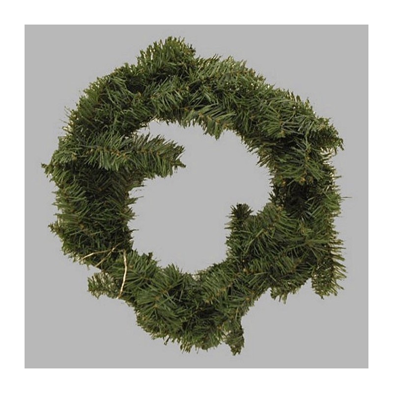Guirlande de Noël couleur verte Dm 30 cm
