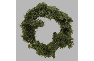 Guirlande de Noël couleur verte Dm 30 cm