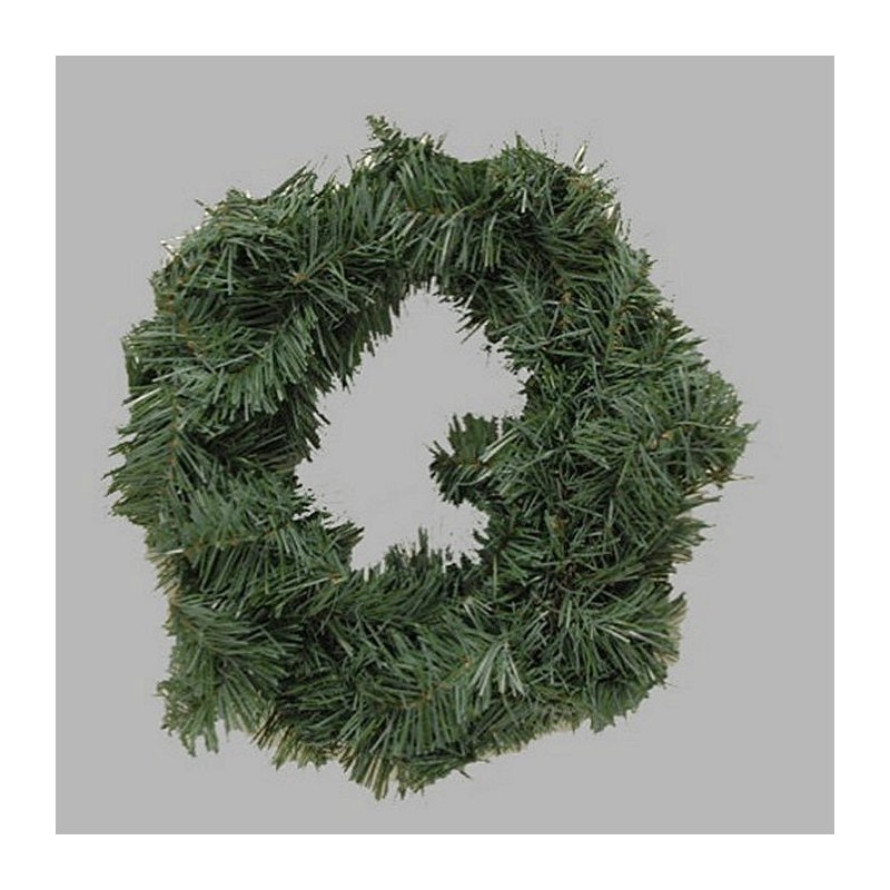 Christmas wreath color green 25 cm