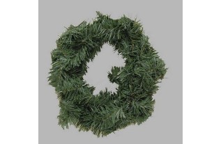 Guirlande de Noël couleur verte Dm 25 cm