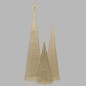 Christmas tree columns glistening 3 pieces 110-80 and 55 cm