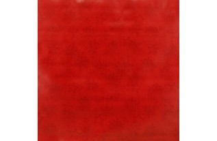 toile cirée design étoile et flocon de neige rouge largeur 140 cm