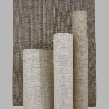 Unique Pieces of Linen Wallpaper with a Natural Look