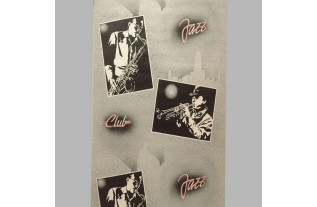 coupon papier peint pour les chambres d'enfants design jazz