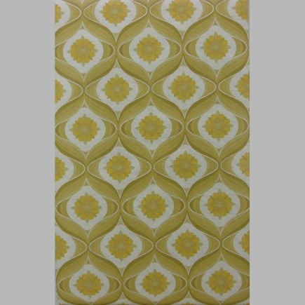 Dernier rouleau de papier peint vintage de 8,80 mètres.