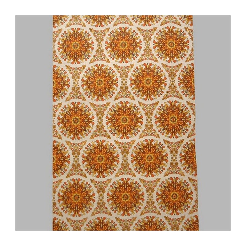 coupon retro behang 3 rollen