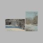 Christmas cards landscape and water 6 pcs
