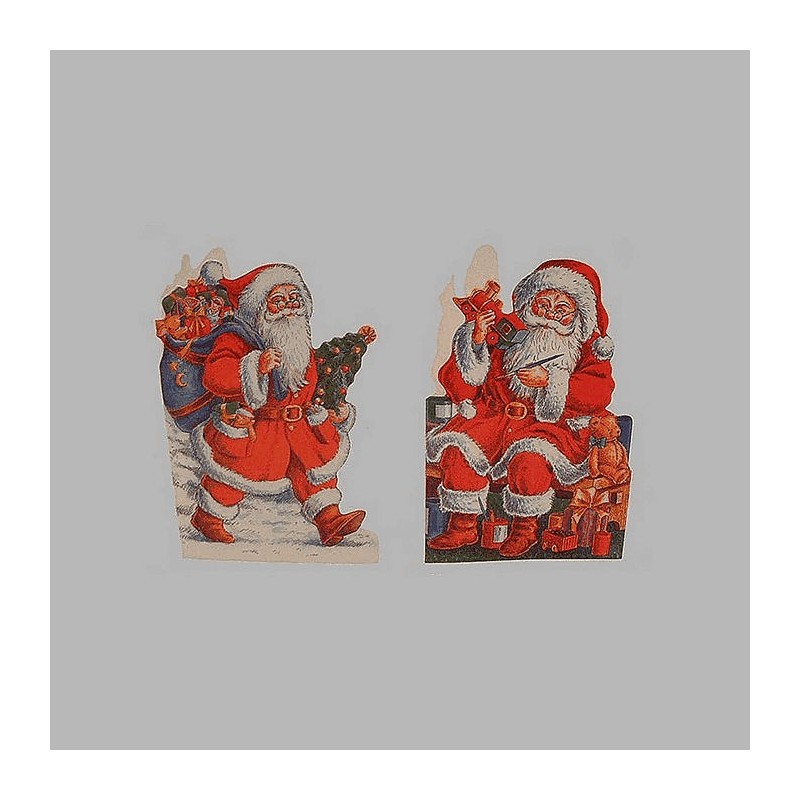Christmas cards Santa Claus 12 pcs with envelope