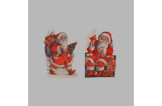 kerstkaarten kerstmannen 12 stuks met envelop