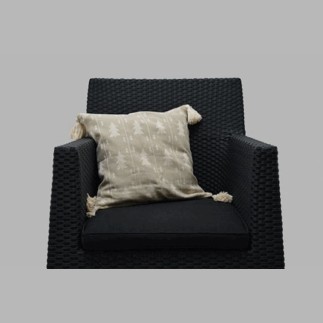Housse de Coussin de Noël avec Motif Sapin – 40x40 cm