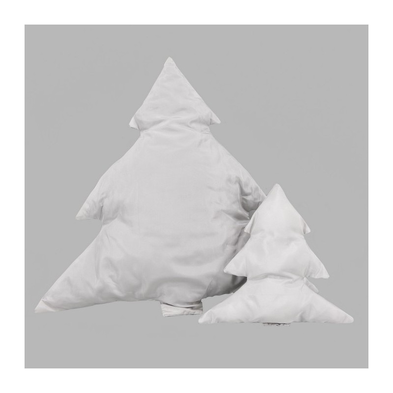 Coussin arbre de Noël O christmas tree couleur gris différentes hauteurs
