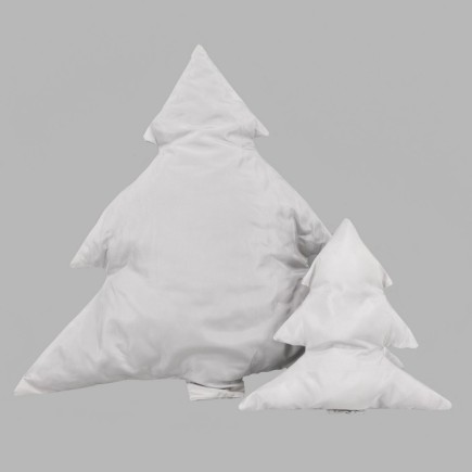 Christmas tree cushion O christmas tree color gray different heights